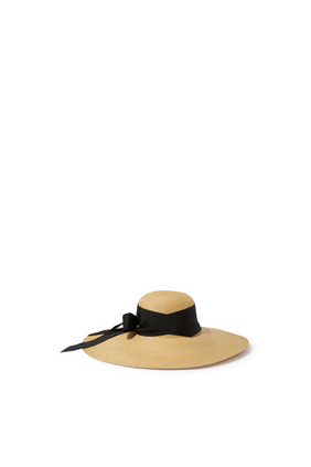 Lady Ibiza Bow-Embellished Hat